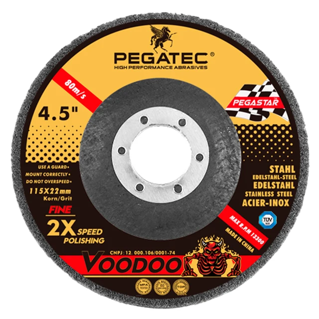 Шлифовальный диск PEGATEC 115x22 мм