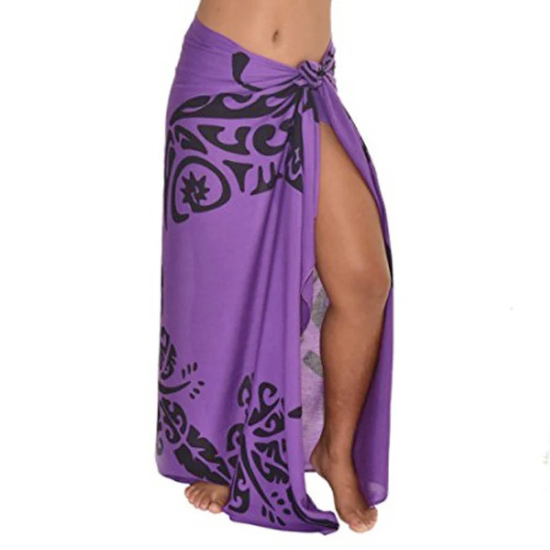 
High quality digital printed beach sarong pareo with rayon 