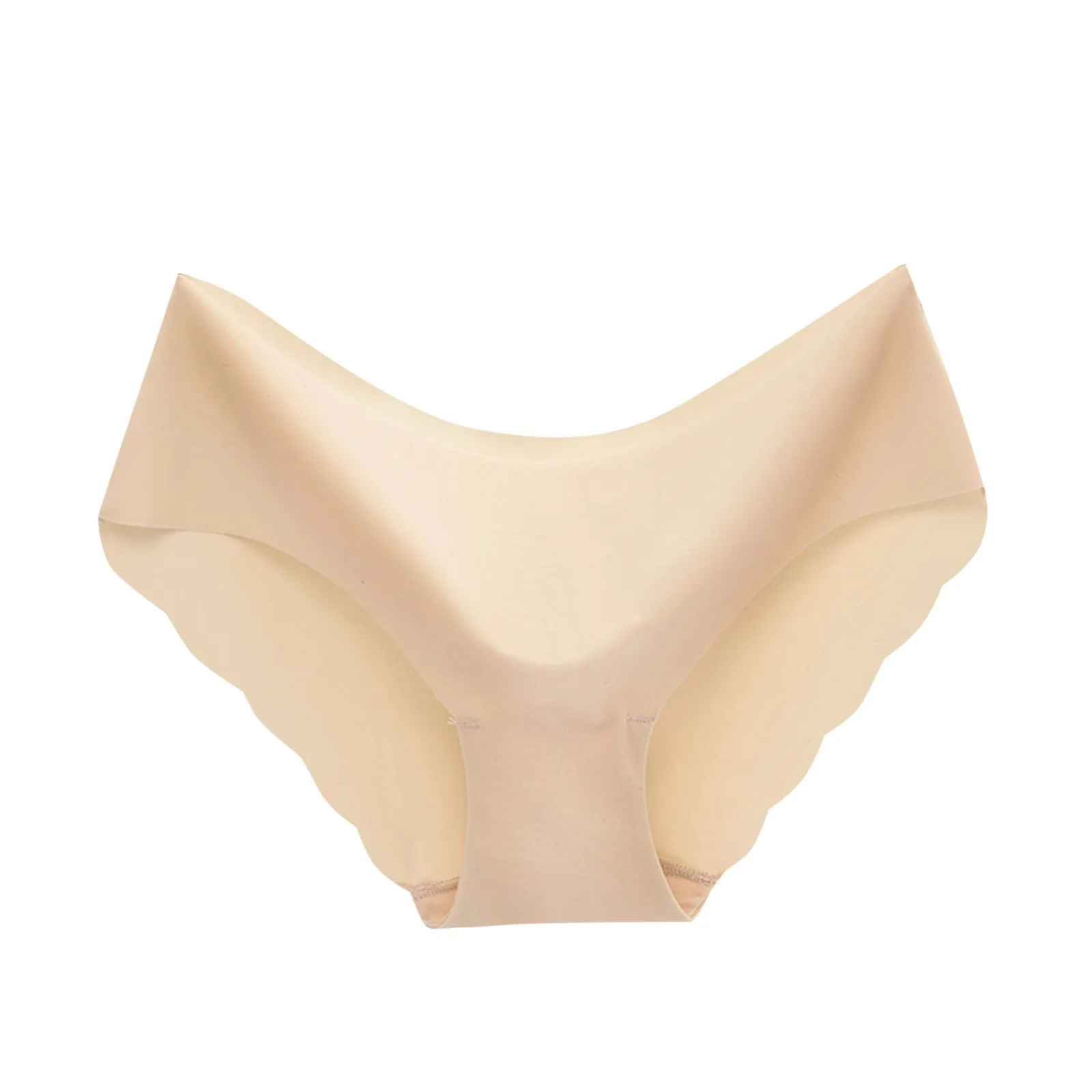 Sexy Women's Panties Underwear Seamless Sport Briefs Low Rise Solid Female Ruffles Panty Comfort Underpants Lady Lingerie Ta