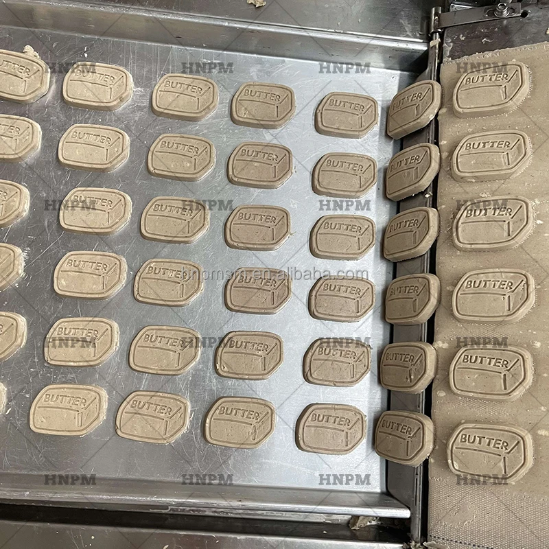 Mini Biscuit Production Line Chocolate Oreo Biscuit Machine PLC Shaping Line Rotary Mould Biscuit Maker