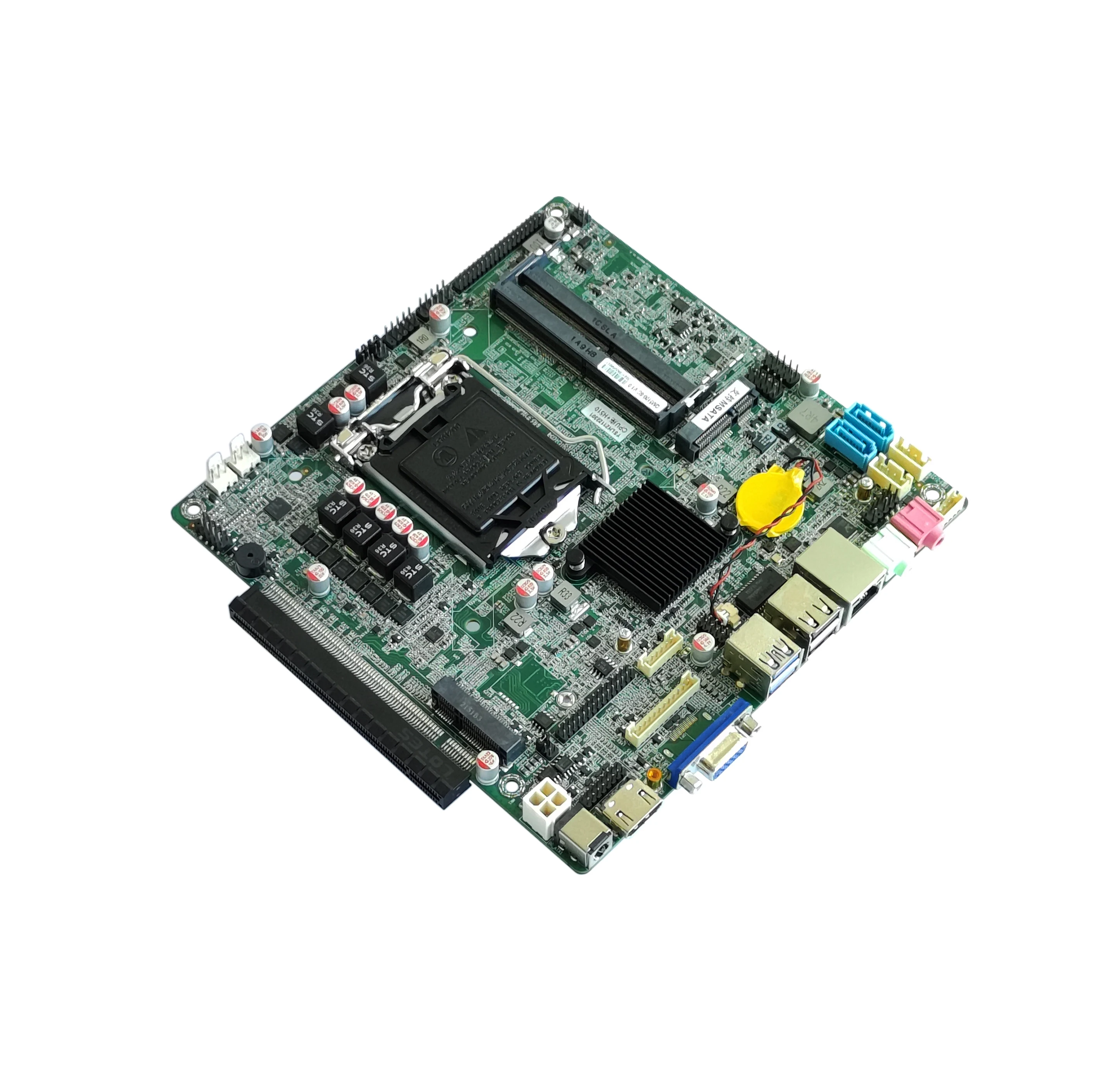 Материнская плата ELSKY 1155 четырехъядерный DC12V/19V USBHD-MI VGA 2L-DP COM/RS232 DDR4 64GB SATA 256GB lga 1200 материнская