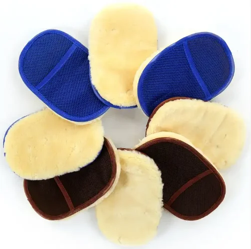 Bear paw high quality Car Wash Mitt Premium Chenille Microfiber no trace Car body paint glass specialwindow cleaning mitt glove