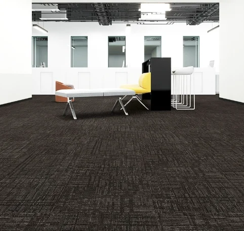 Luxury 50*50 Square PVC Floor Carpet Tiles Modern Premium Polyester Area Rugs & Sets for Home Hotel Office & Prayer Use