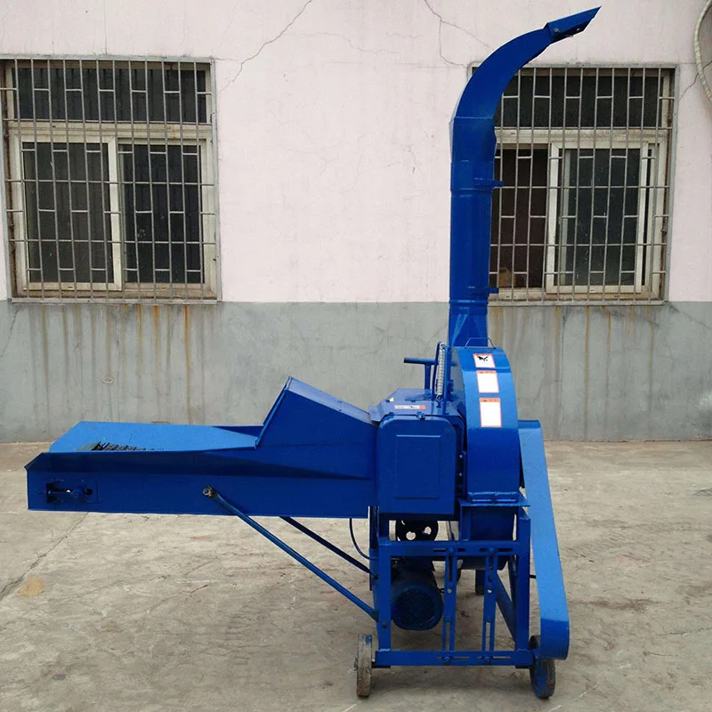 In Stock Feed Pellet Chaff Cutter Straw Grass Line Hammer Mill Crusher Machine