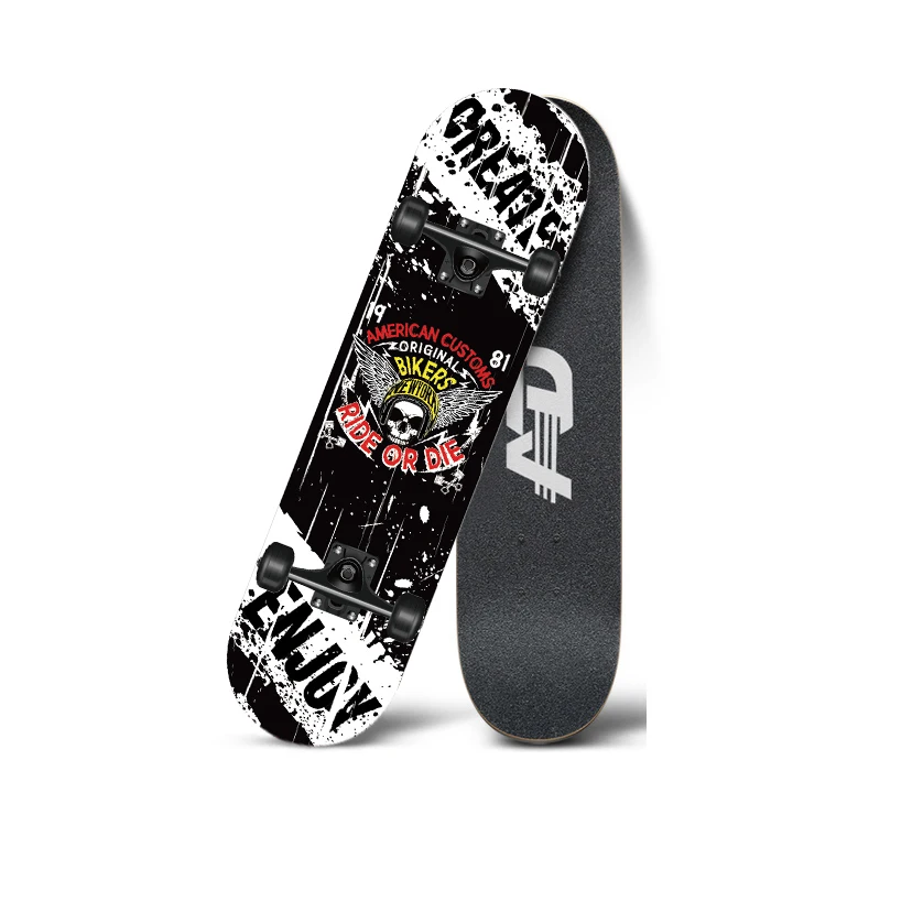 teens youngsters adults fashion stable jump 7 ply skateboard park cityrun street