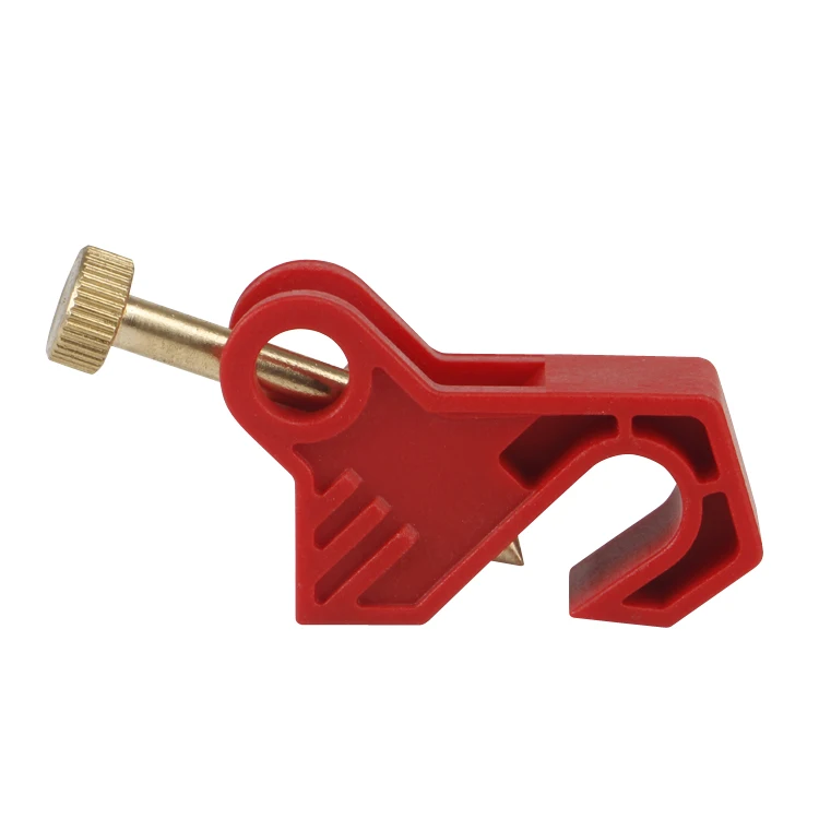 Red Mini  Circuit Breaker Lockout Miniature Circuit Breaker MCB Safety Lock