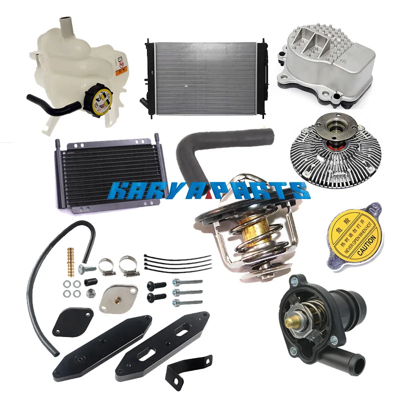 Wholesale Car Parts Auto Cooling System Engine Water Pump Radiator Fan Motor Assembly Oil Cooler Fan Clutch For Japanese car