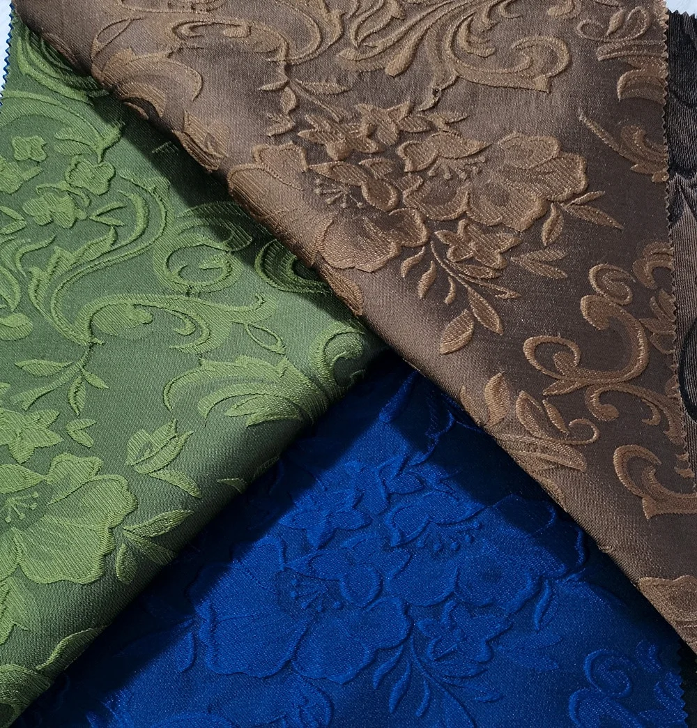 155gsm Men Coat Jacket Making fabric custom color made jacquard brocade cloth fabric