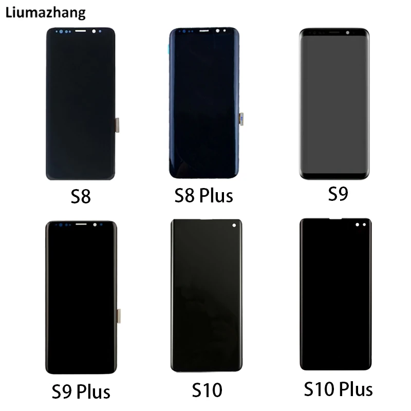 Оригинальный экран для Samsung note 4 5 8 9 note10 Plus сенсорный Замена