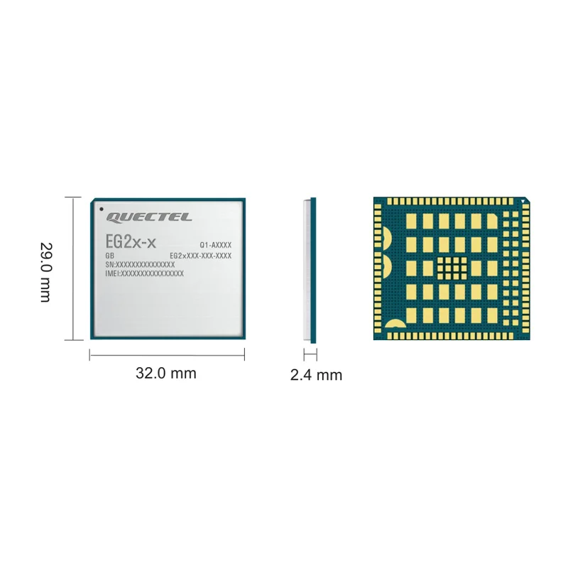 4g module ec20 series New EC20CE LTE Cat 4 wireless module EC20CEFHLG-128-SNNS with GPS wifi Multiple BandInfo
