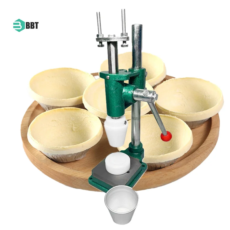 Manual Professional Production Egg Pie Pastry Tart Shells Press Machine Mini Tart Shell Making Machine