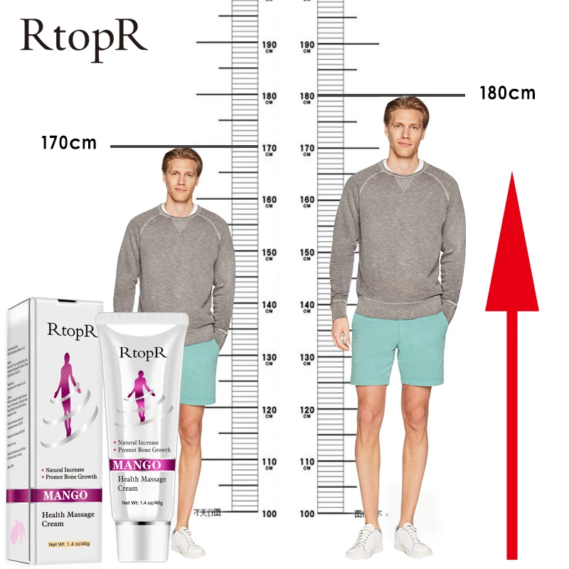 RtopR Mango Pure Natural Health Massage Increases Body Growth Higher Health Massage Cream Foot Care Products Promote Bone Growth