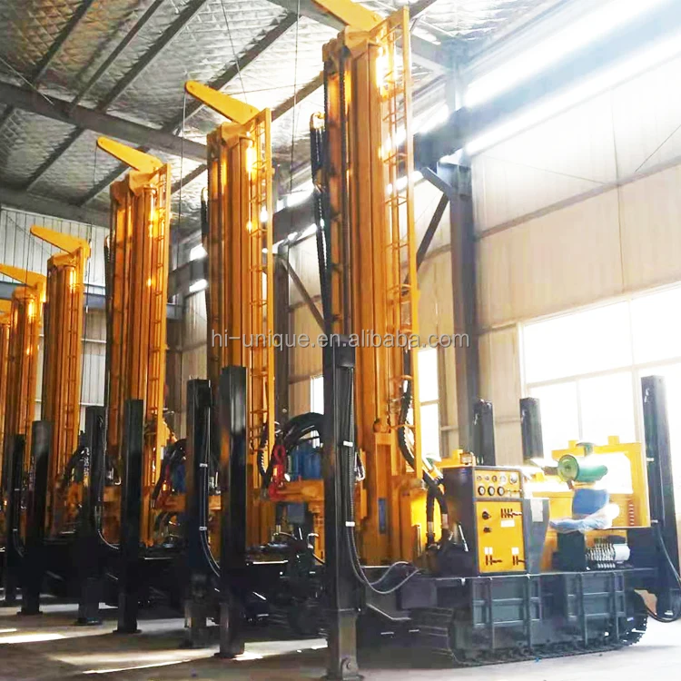 400m Deep Crawler Portable Water Well Drilling Rig Machine Prices For Sale