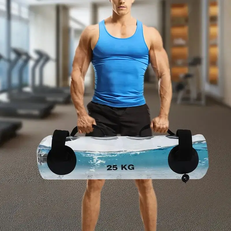 YIWU Adjustable 10kg Unisex Water Power Dumbbell Bag Custom Logo Exercise Equipment for Workout