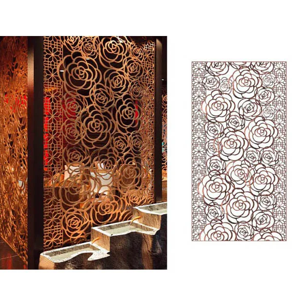 Custom Modern Outdoor Metal Decorative Grille Panels Exterior