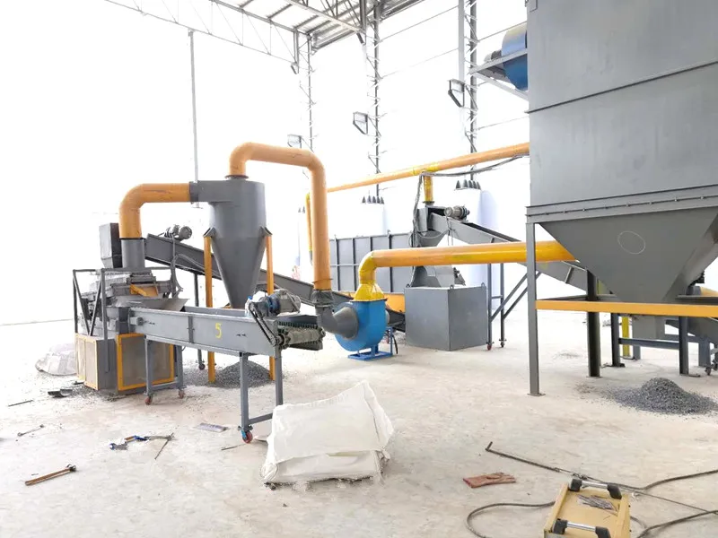 
copper aluminum recycling waste radiator machine machines for manufacturing 