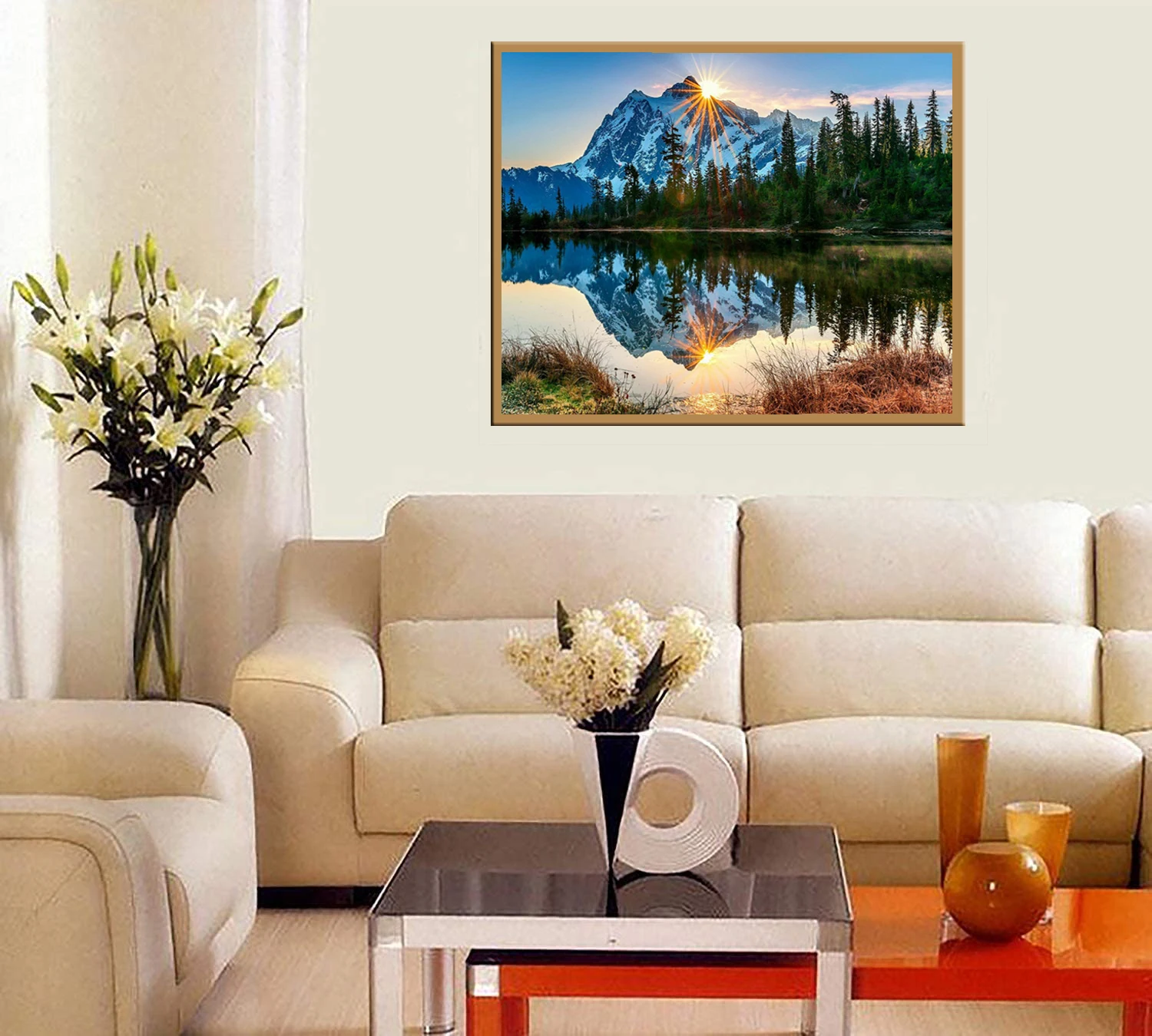 
Wholesale Paint by Numbers for Adults DIY Oil Painting Kit on Canvas Oil Painting Kit Acrylic Paint by Numbers 40*50cm 