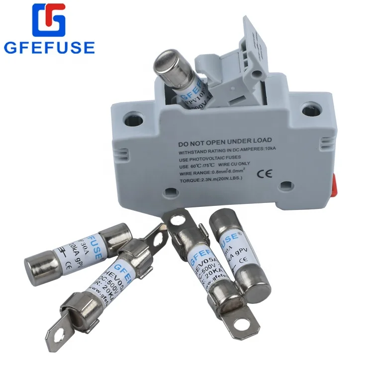  Автомобильные предохранители 10A-50A /500V dc