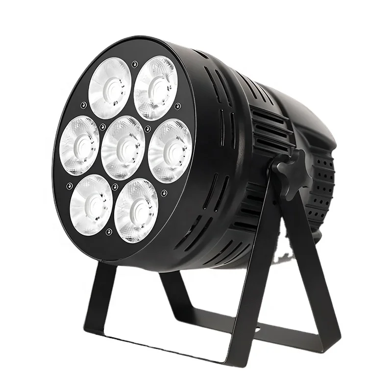 HONGHEl LED par light new design 350W 2in1 DMX512 LED COB Par 7 eye led par stage light