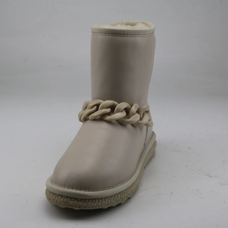 Girls Warm Waterproof Non-Slip Durable Winter Comfy Cute Outdoor Glossy Princess