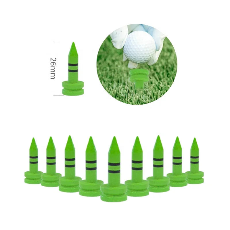 SXL Premium Eco-Friendly Natural Bamboo Golf Tees Logo Customized Step Down Tees
