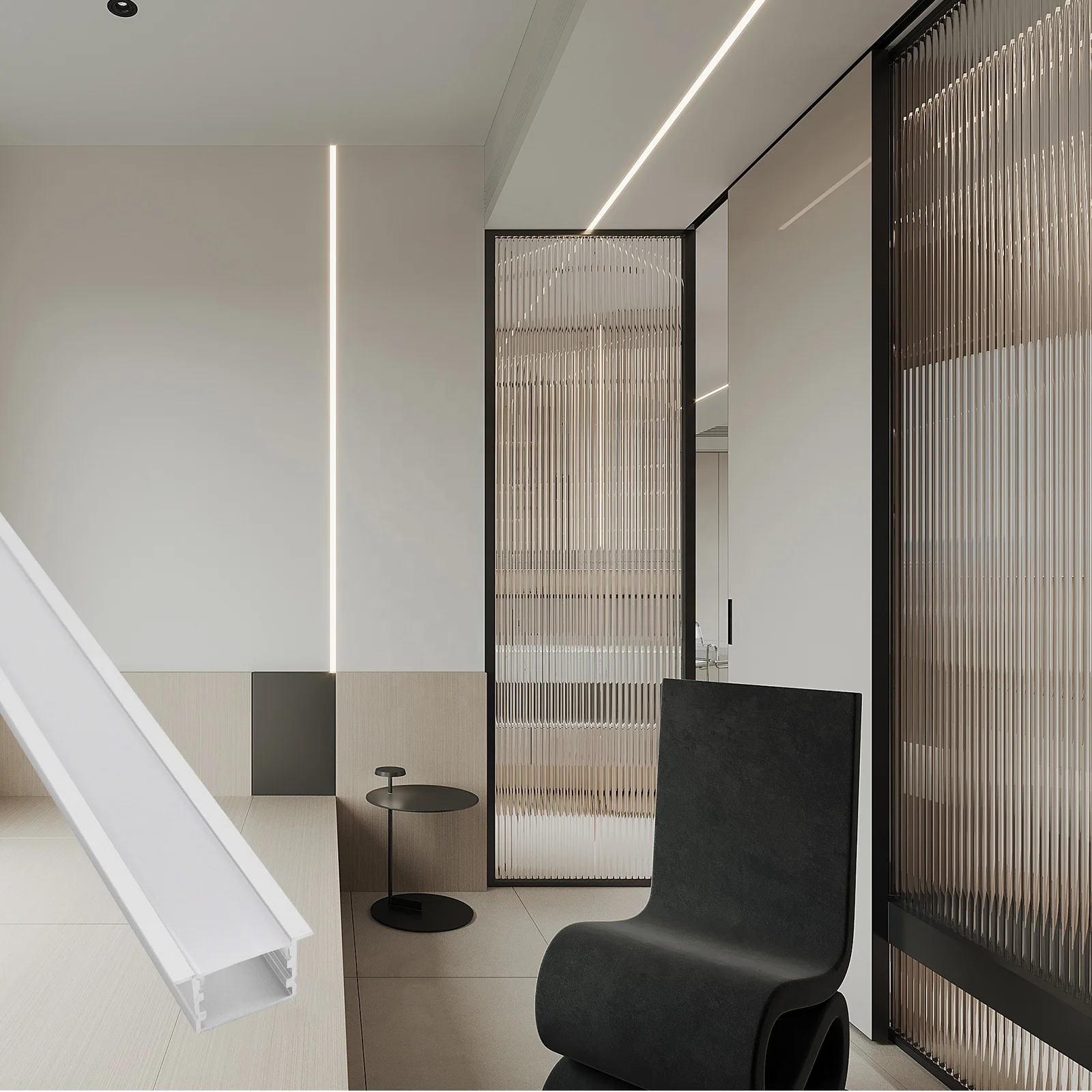 Free Sample 2015A Led Aluminum Strip Light 27*15MM Recessed Channel Recessed Aluminium Profile For Led