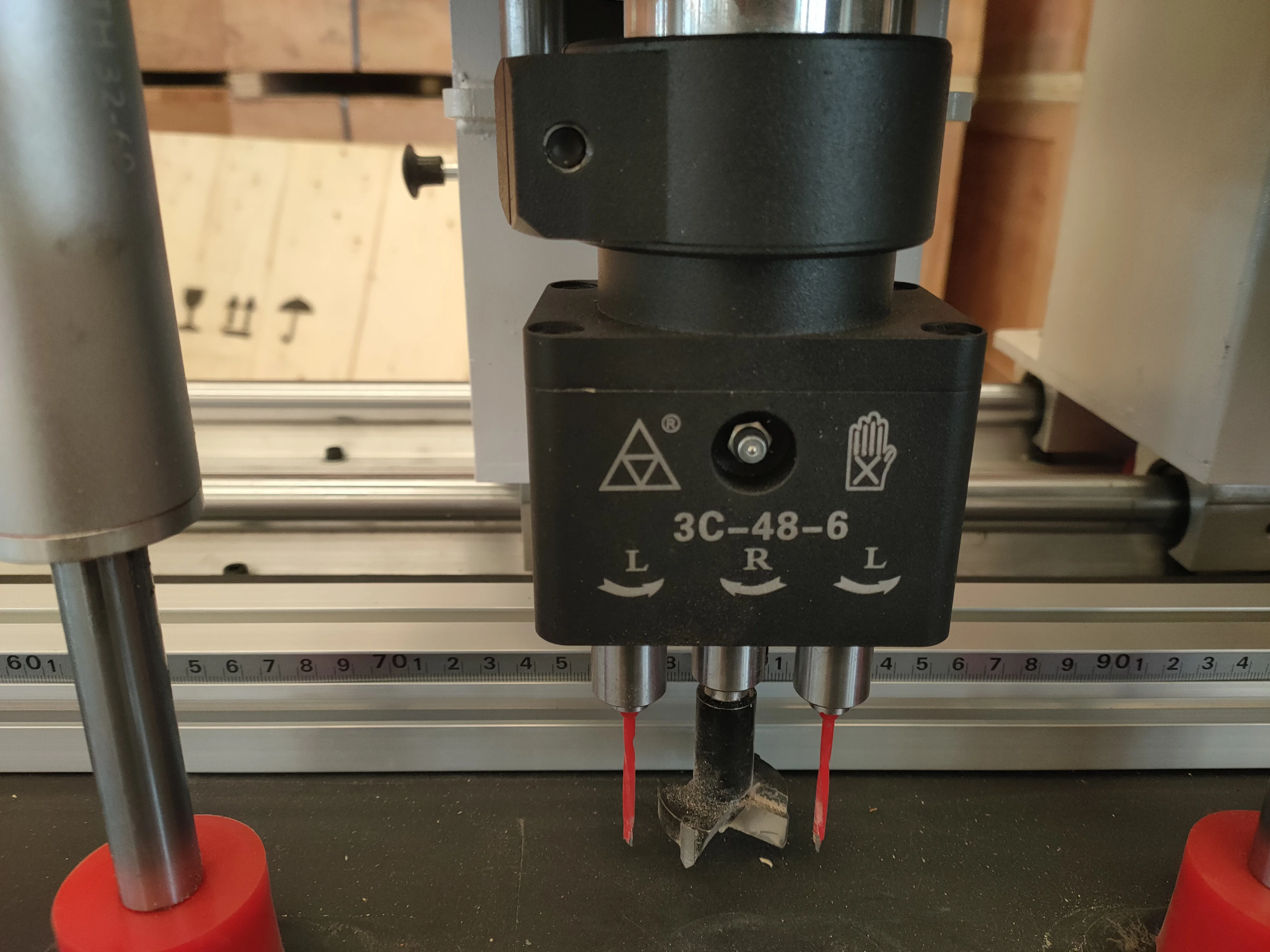 Woodworking Machinery Double Head Door Cabinet Furniture Hinge Boring machine hinge drilling machine