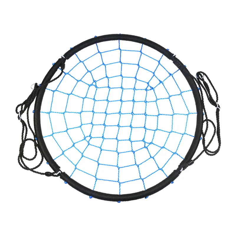 Circle Swing Black Color 100cm Children Fabric Garden Tree Swings  round rope swing