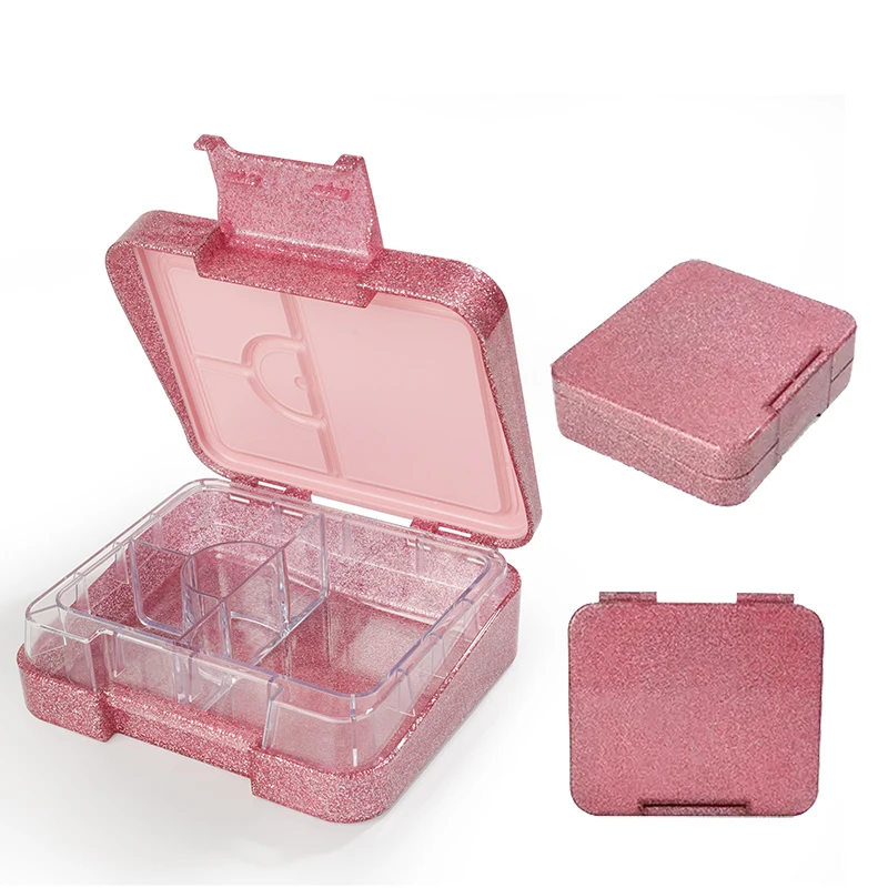 New style glitter bpa free baby bottle material tritan food storage container lunch box
