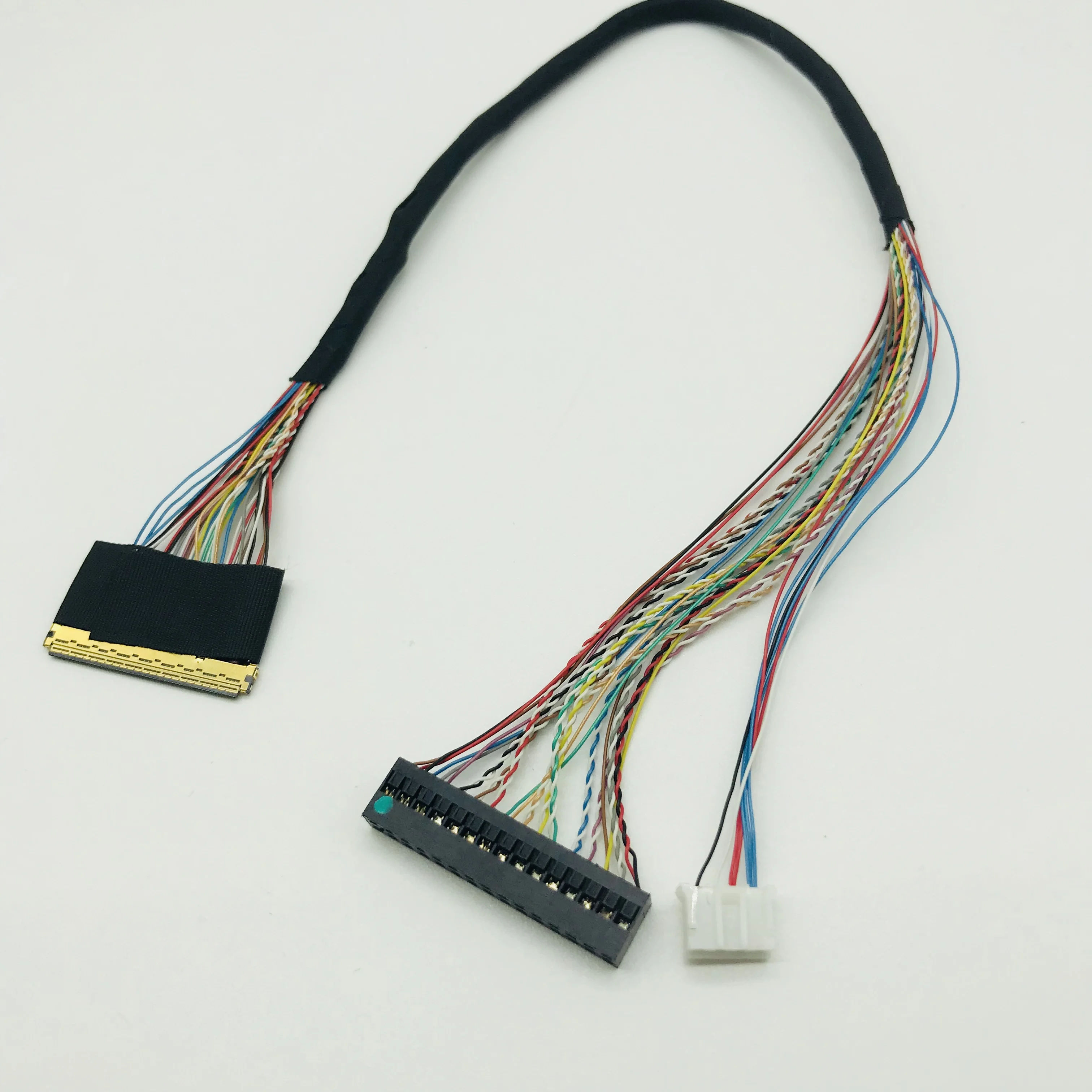 OEM ODM 30P 40P 50-контактный разъем I-Pex Kel USL серии микро коаксиальный кабель LVDS LCD EDP VGA конвертер плата проводка жгут