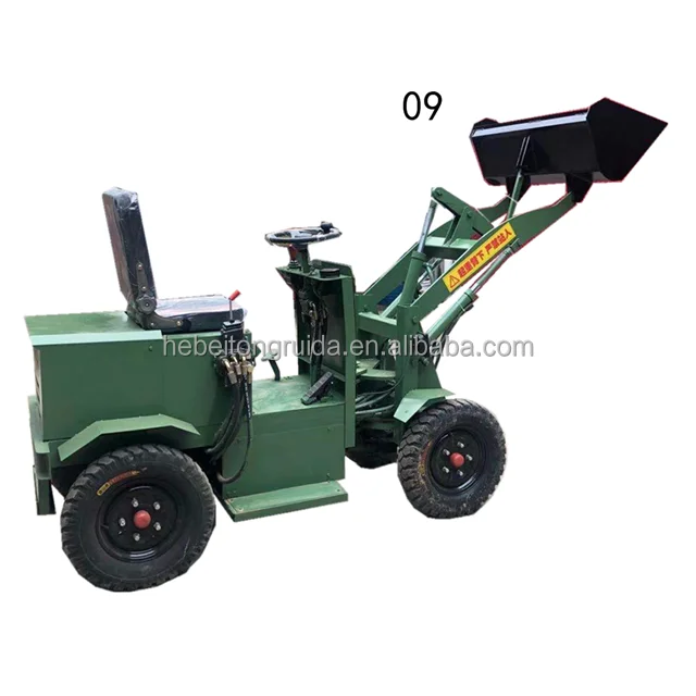 Electric small loader Construction highway use Bulk material transportation equipment Earth stone construction machinery