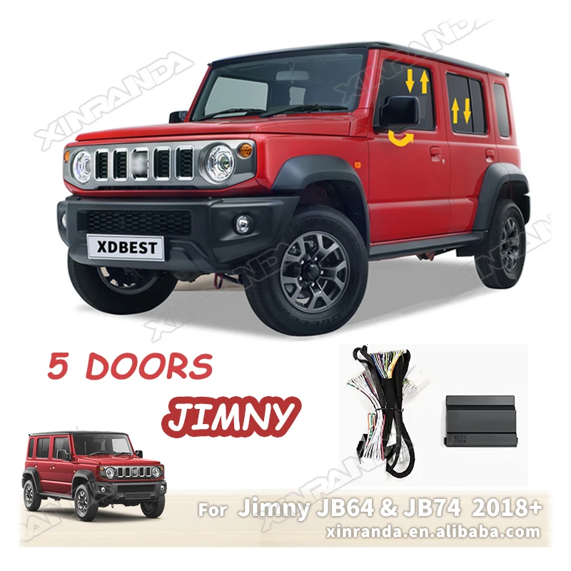 Jimny 5 дверные аксессуары Автомобильный Автоматический закрывающий электрический стеклоподъемник Для Suzuki 2023 2024