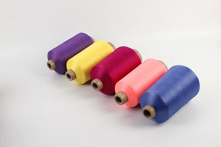Hot Sale High Quality Nylon Color Stock Yarn Hank Dyed Nylon Color Nylon Twist TPM 80 yarns are used in textile industry