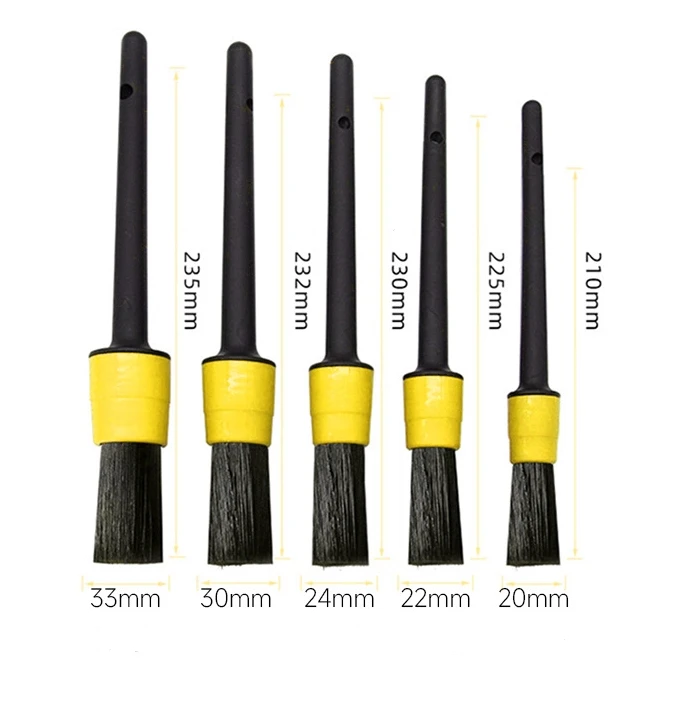 21pcs Factory Hot Selling Auto Detailing Brush Drill Clean Brush Set 20 Pcs Car Cleaning Tools Kit for Washing Interior Wheel