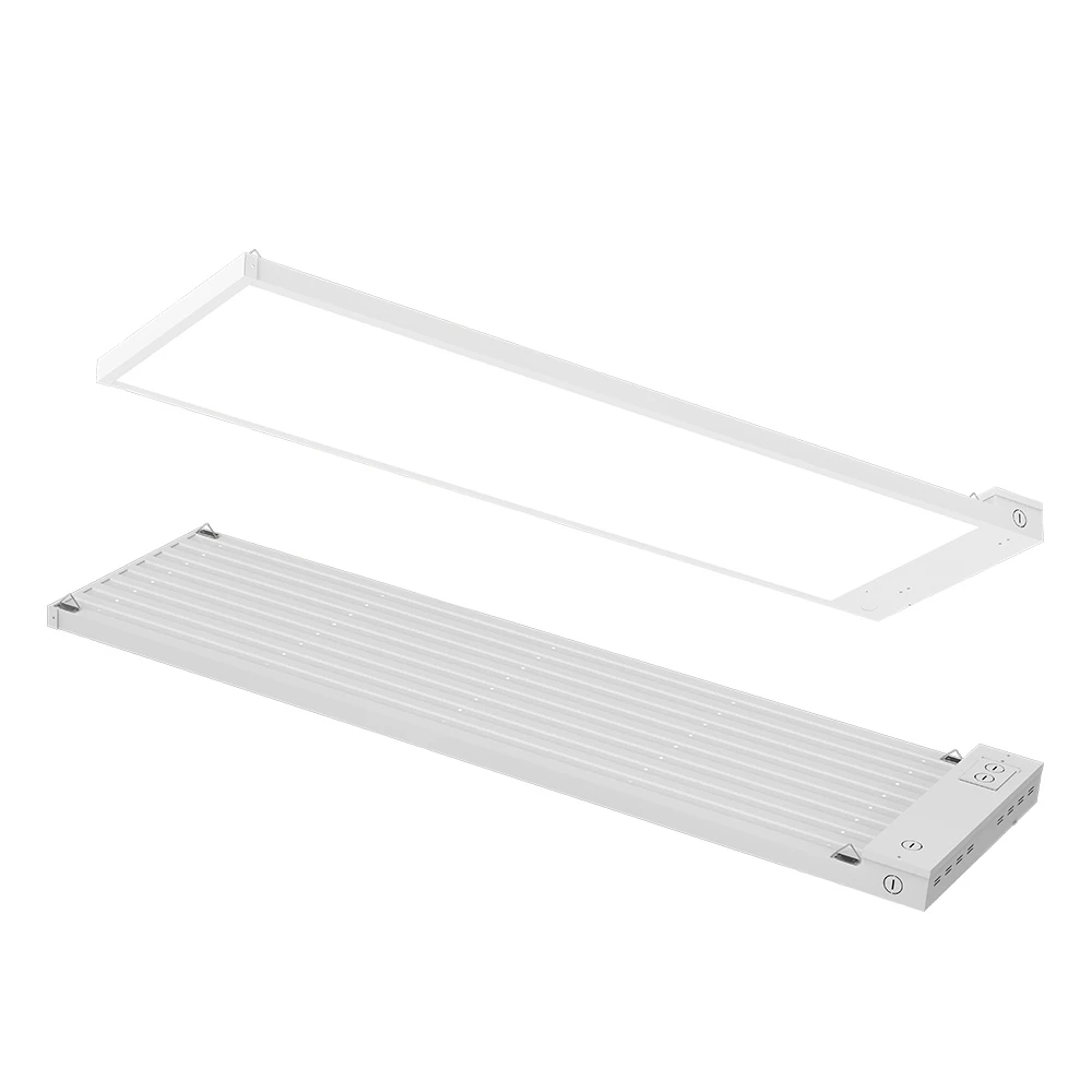 150LM/W 320W 3 CCT Industrial LED Linear Highbay Light Power Adjustable 160W LED Linear Highbay Stock in USA