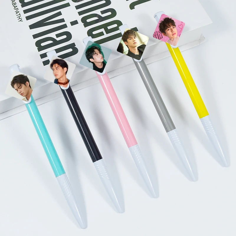 Thai idol character design BRIGHTWIN DEW 0.5 blue gel pen signature pen student writing gift office pen