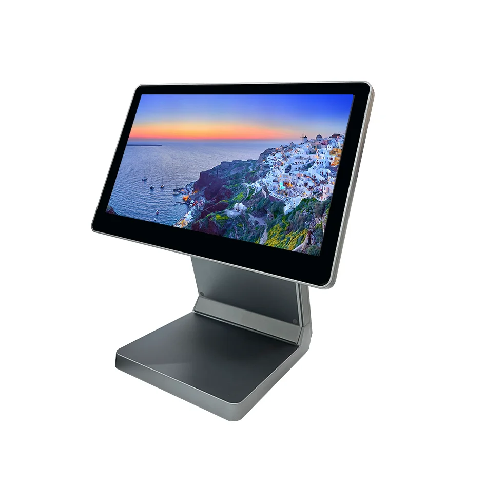 Терминальная система KFC/Pizza Hut/McDonald с 11 6 дюймовым сенсорным экраном и сканером платежных кодов