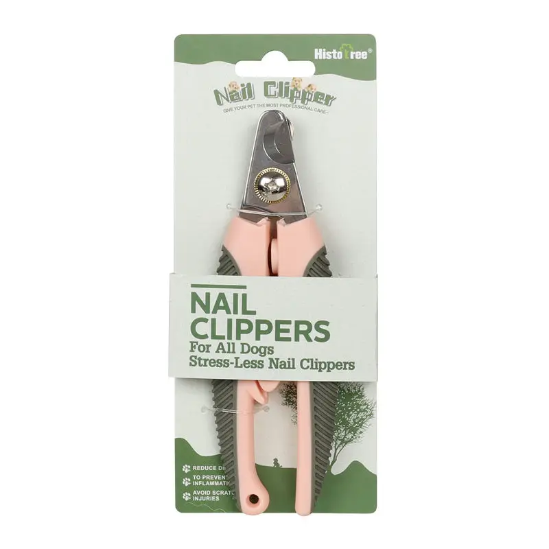 Factory Wholesale Custom Logo Pet Nail scissors Dog Nail Cutter Cat Dog Nail Clippers With Safety Guard