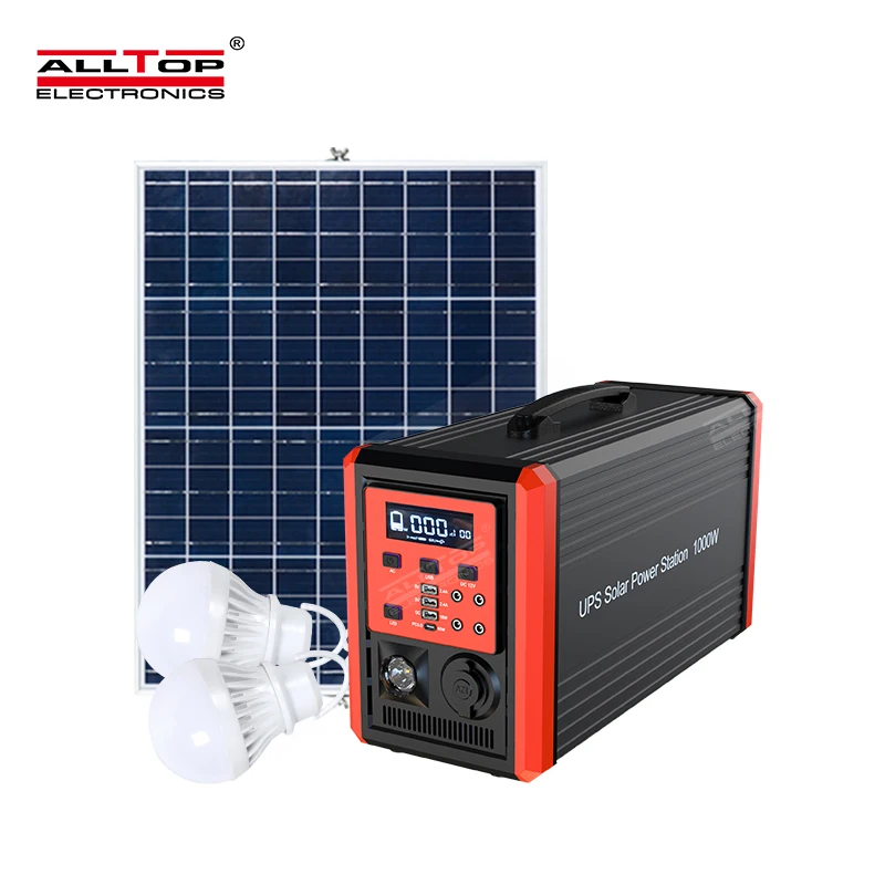ALLTOP Hot Sale Off Grid Solar Panel Energy System Home Portable 1KW 1.5KW 2KW Solar Storage Power Energy System