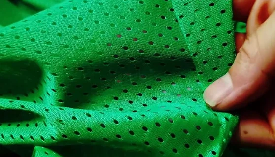 100% polyester mesh for  shorts  football uniform Sweat-absorbing quick-dry fabric for summer shirts breathable bird eye fabric
