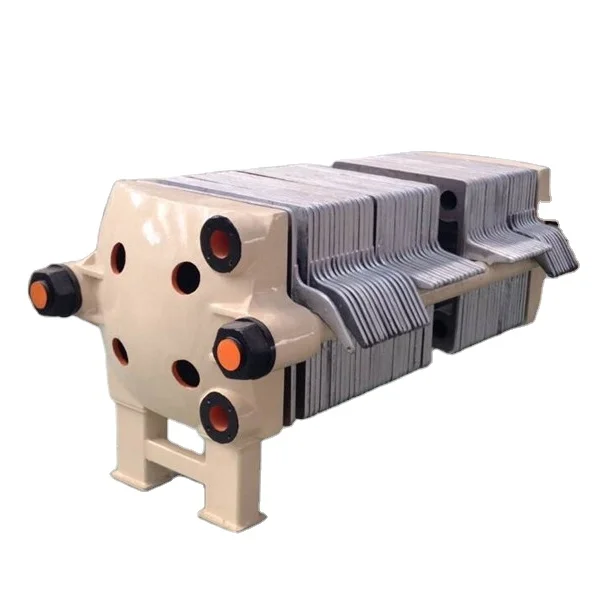 Hydraulic Cast Iron High Temperature Resistant  Filter Press Used in Metallurgy Solid-Liquid Separation