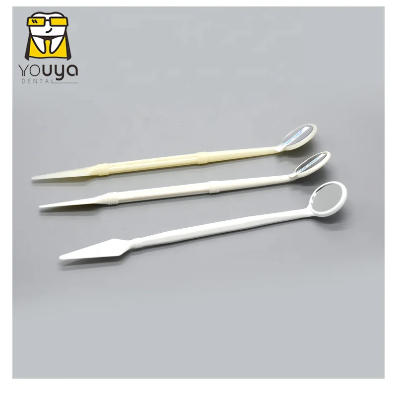 Disposable Dental Colorful Mouth Mirror Colored Anti Fog Dental Mirror, Magnifying Dental Mouth Mirrors