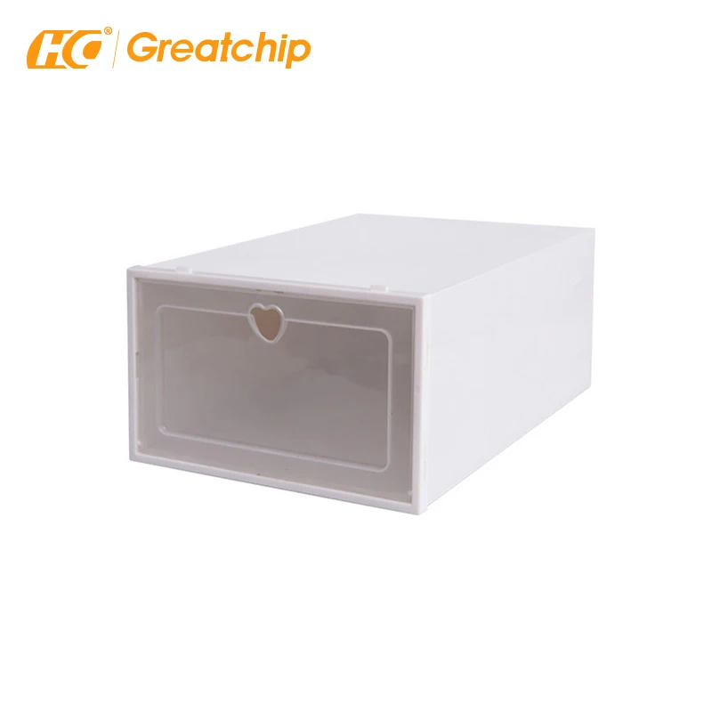 Plastic containers storage box cosmetic toy organizer shoe clothing storage boxes stackable