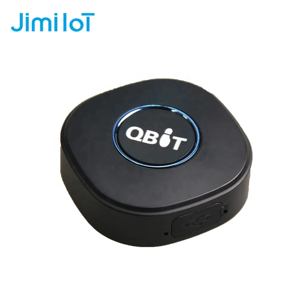 JIMI Qbit Mini portable online tracking gps device TCP/ IP build in GSM