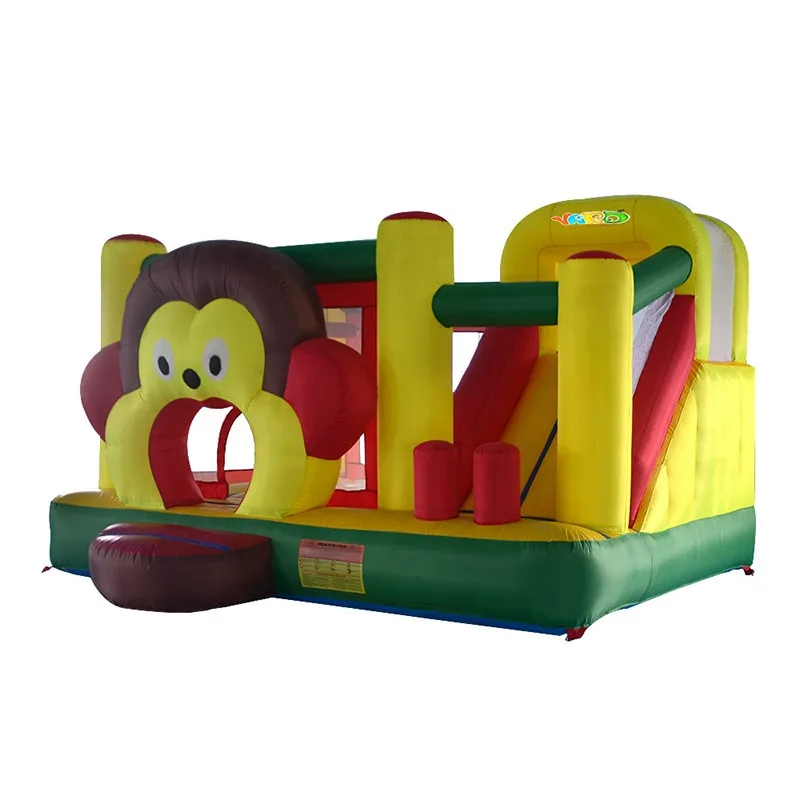 YARD Cartoon Monkey Shape Inflatable Bouncer Jumper Combo Bouncy Castle