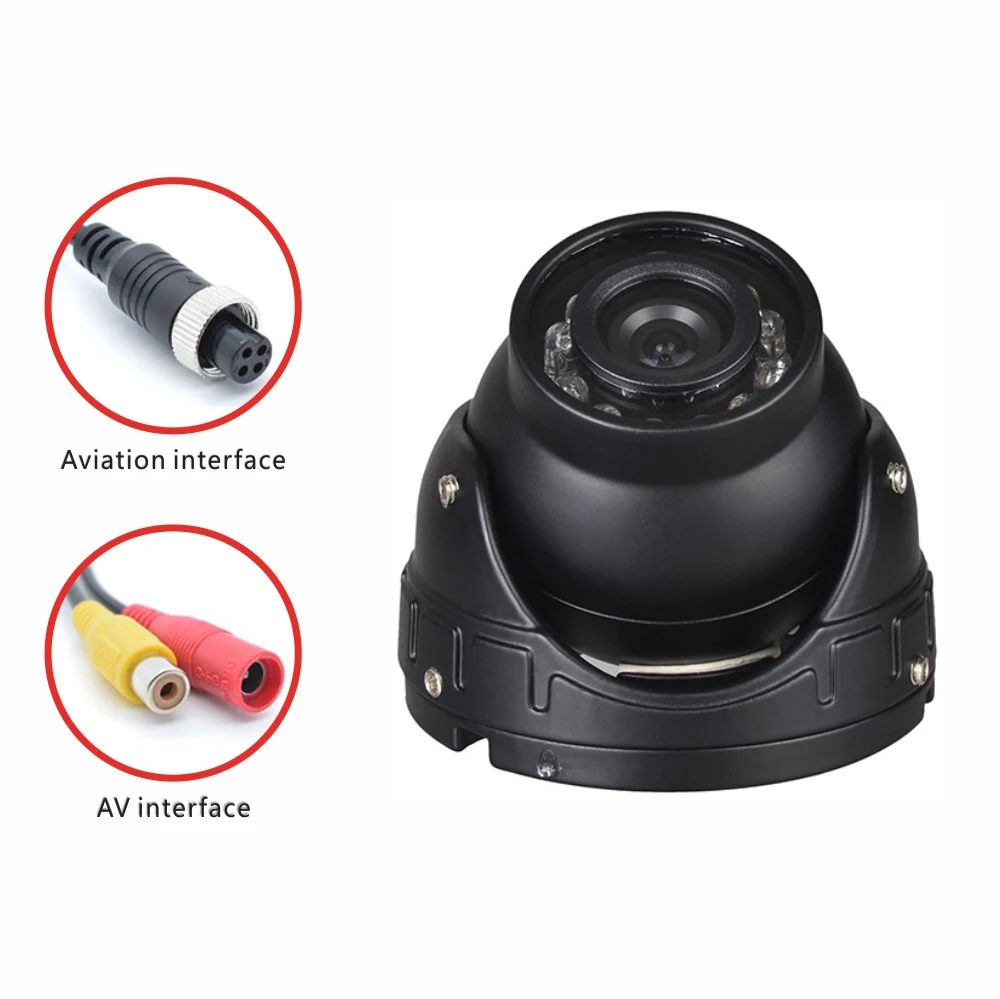 Bus Wide Angle Lens car infrared camera Taxi backup rearview digital cameras for Van Trailer CCTV Security Camera