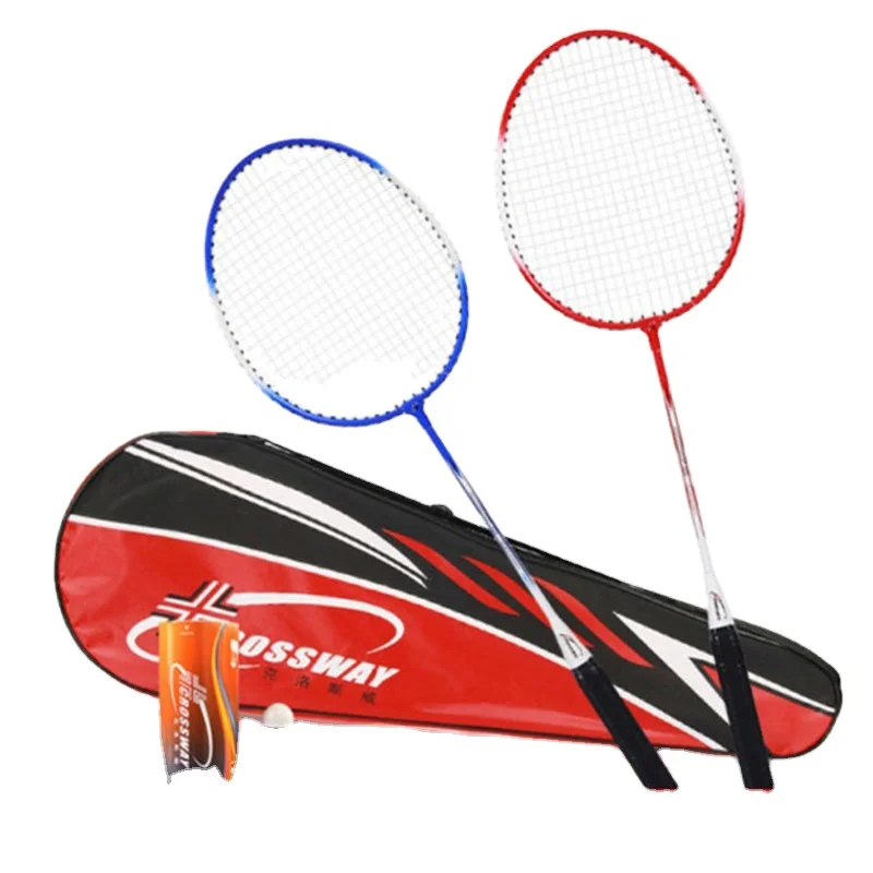 2 шт. Профессиональный ракетки для бадминтона комплект одежды для всей семьи, пары двойной ракетки для бадминтона из титанового сплава легкий игры в бадминтон полностью