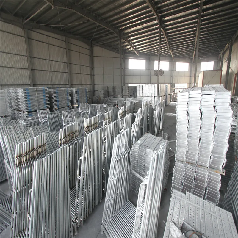 Main H / Ladder Frame Scaffolding System Galvanized