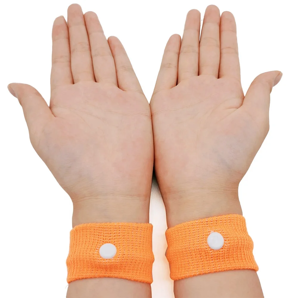Wholesale Motion Sickness Bands Travel Natural Acupressure Nausea Relief Wristbands Anti Nausea Bracelet