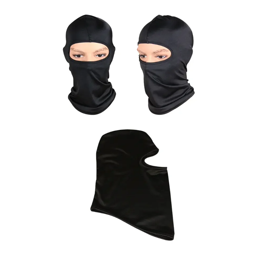 Cycling Balaclava Full Face Ski Mask Bicycle Hat Windproof Breathable Anti-UV Motocross Motorcycle Helmet Liner Hats